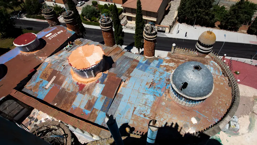 Cubierta del templo