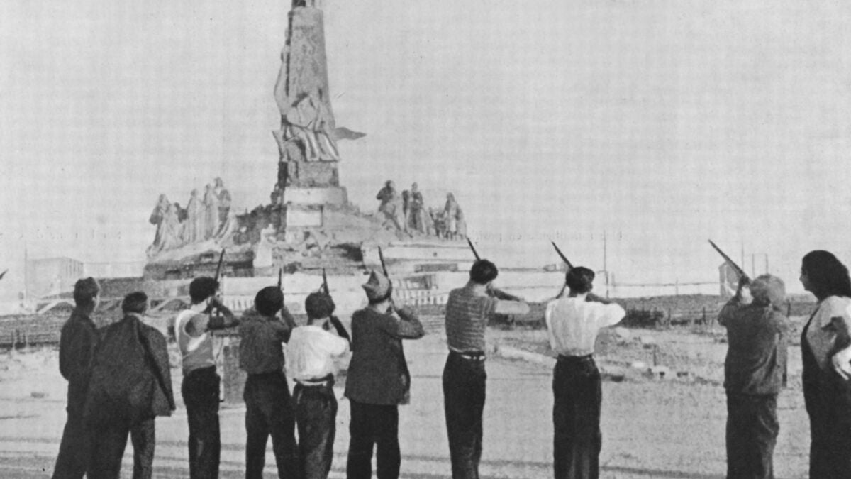 Sacred Heart of Jesus Monument Attack Marked at 90 Years
