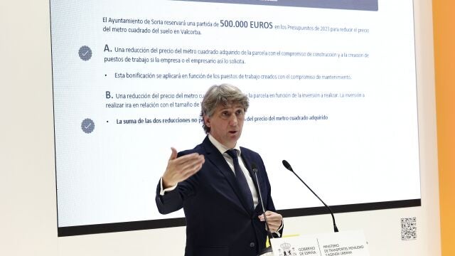 El alcalde de Soria, Carlos Martínez