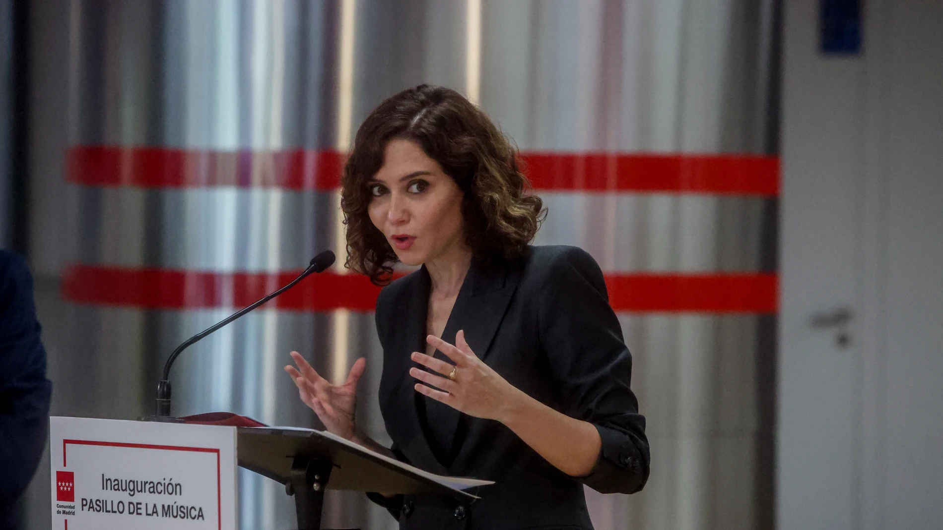 La presidenta de la Comunidad de Madrid, Isabel Díaz Ayuso