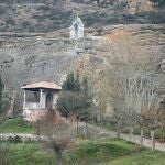 Iglesia rupestre de Olleros de Pisuerga, en la provincia de Palencia