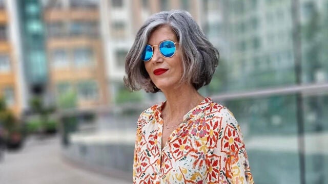 Carmen Gimeno con vestido de Zara.