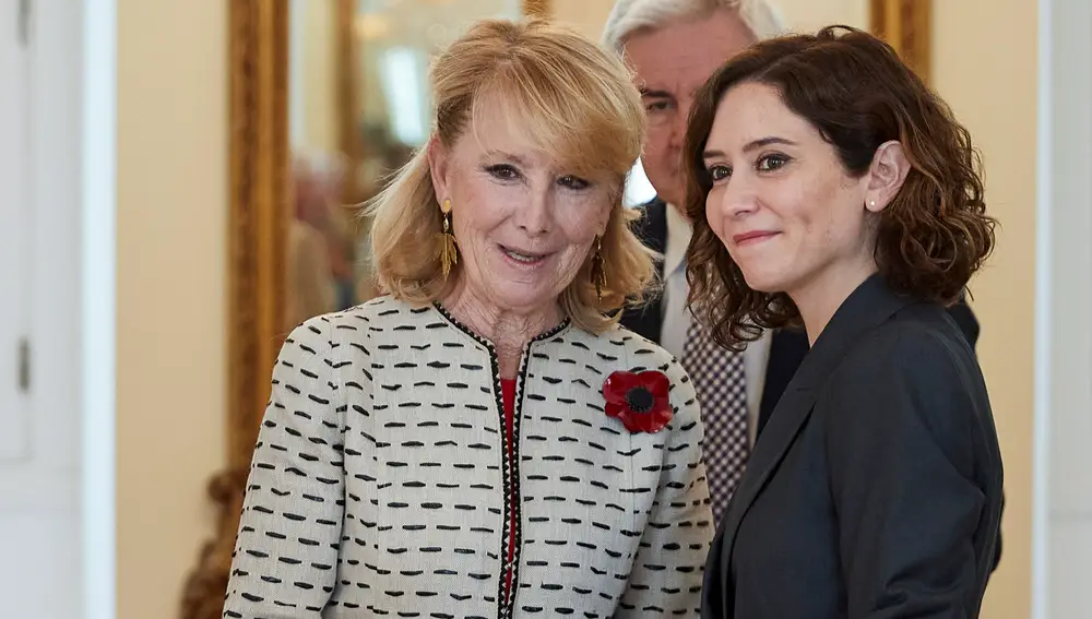 Esperanza Aguirre e Isabel Díaz Ayuso