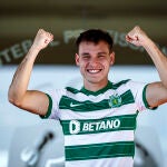 Manuel Ugarte, futbolista del Sporting de Portugal.