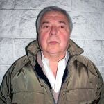 Fotografía de archivo cedida por la SIJIN y fechada el 3 de diciembre de 2004 que muestra al capo colombiano del narcotráfico Gilberto Rodríguez Orejuela, antes de ser extraditado a los Estados Unidos