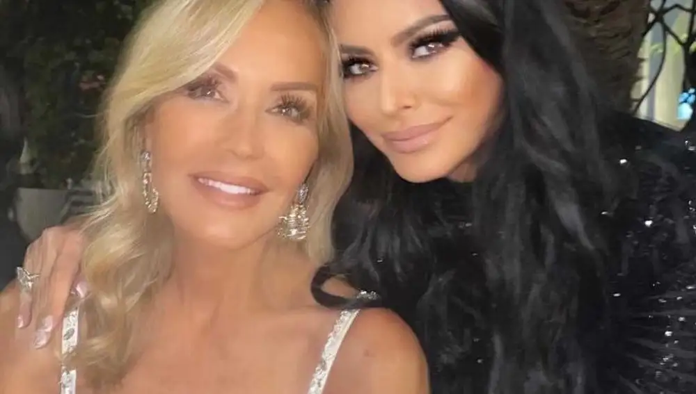 Carmen Lomana y Kasia Gallanio, en Marbella