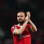 Juan Mata con el Manchester United.