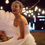 El tercer vestido de novia de Marta Lozano.