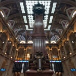 Interior de la Bolsa de Madrid