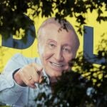 Fotografía de publicidad política en las calles luego de los resultados de la primera vuelta presidencial en la que compiten Gustavo Petro y Rodolfo Hernández