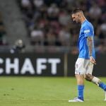Matteo Politano con el Nápoles.