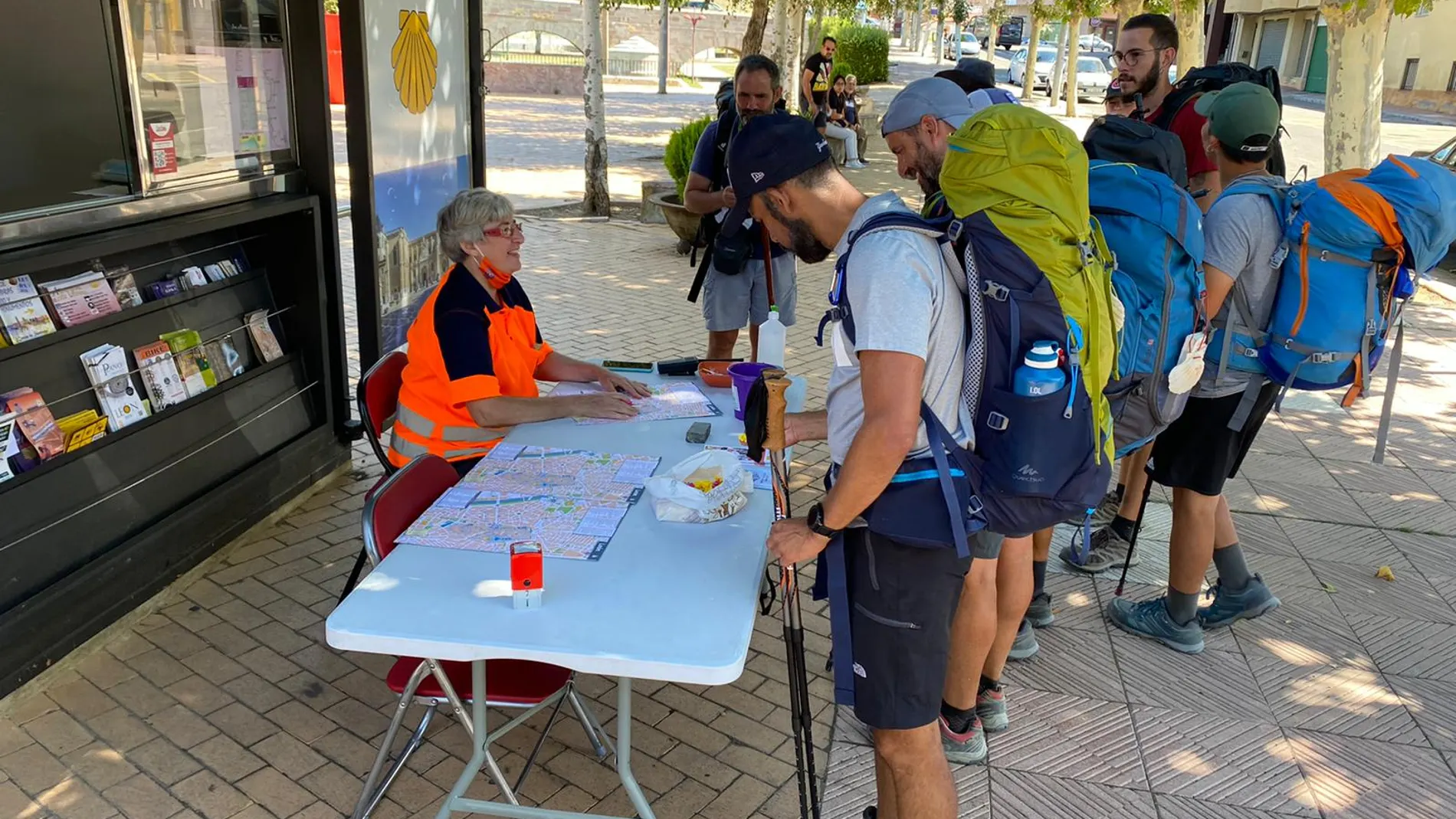 El Punto de Atención al Peregrino del Camino de Santiago de Puente Castro