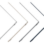 Los nuevos MacBook Air de 13,6 pulgadas equipados con procesadores M2.