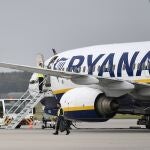 Un avión de Ryanair