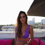 Rocío Osorno con bikini de Zara en Los Ángeles.