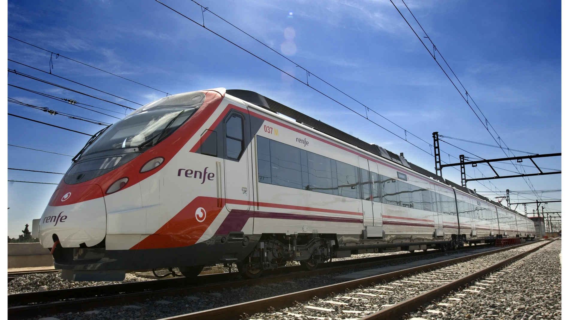 Tren de Cercanías de Renfe.