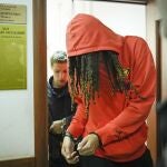 Brittney Griner, después de una de sus declaraciones en Rusia