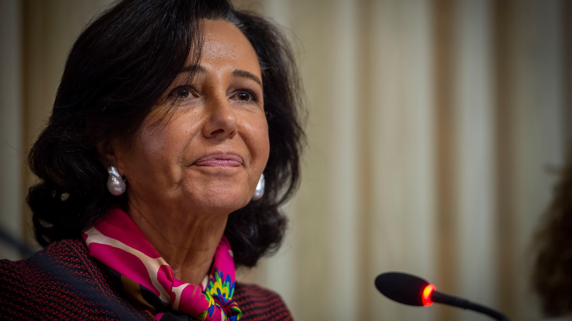La presidenta del Banco Santander, Ana Patricia Botín