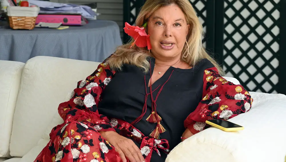 Olivia Valère en Marbella en 2020