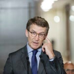 El presidente del PP, Alberto Núñez Feijóo.