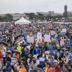 Participantes en la segunda March for Our Lives en Washington