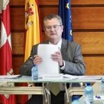 El consejero de Agricultura, Ganadería y Desarrollo Rural, Gerardo Dueñas