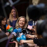 La vicepresidenta primera del Gobierno, Nadia Calviño
