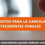 Tutorial del Ministerio de Justicia para cancelar los antecedentes penales y sexuales