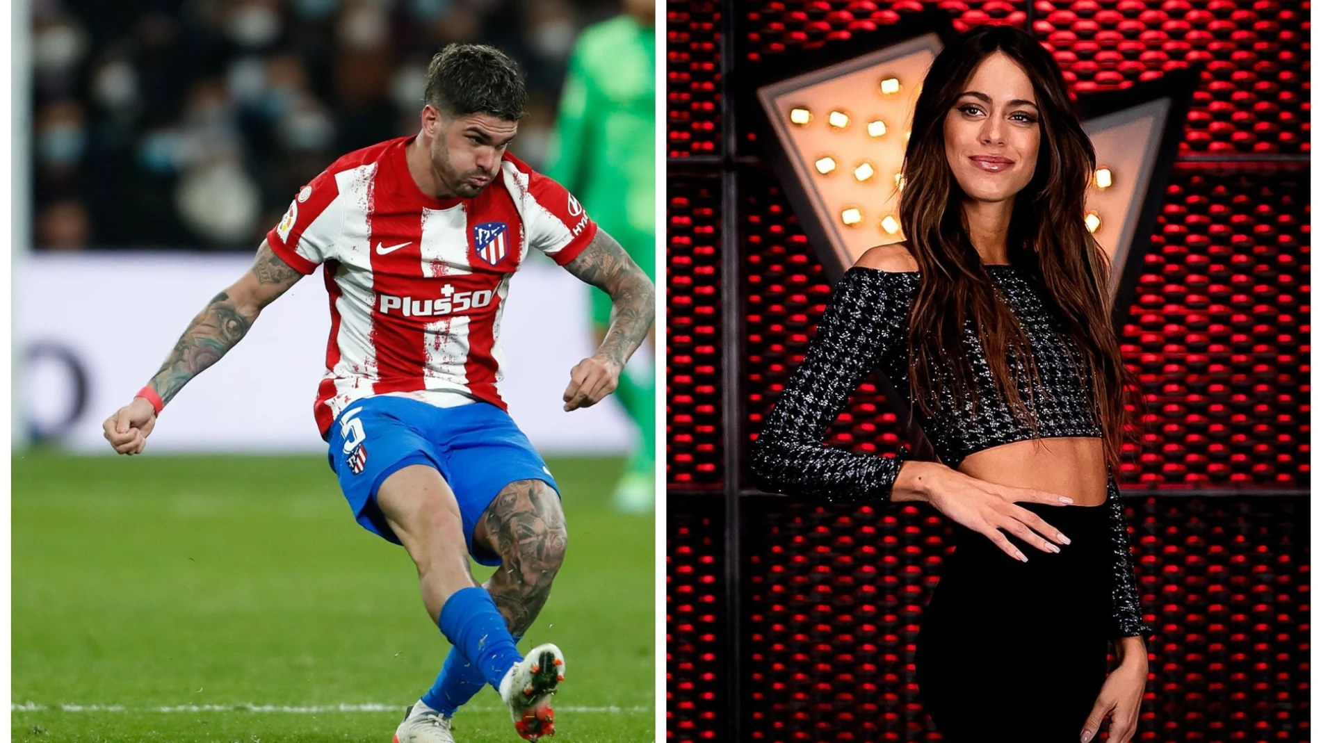 Rodrigo de Paul y Tini Stoessel.