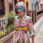 Carmen Gimeno con vestido de Zara.