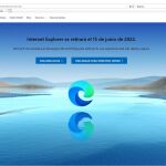 Internet Explorer se despide recomendando a su sucesor, Edge.