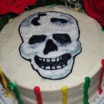 Tarta del Día de los Muertos