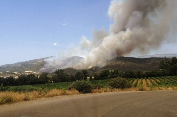 Primer incendio importante de la temporada de verano