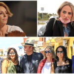 Rocío Carrasco, Rocío Flores, José Antonio Rodríguez, Gloria Mohedano, Ortega Cano y Gloria Camila