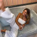 Sara Baceiredo con la colección de novias de Parfois.