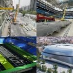 Avance imparable en las obras del nuevo Bernabéu