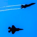 Dos F-35 en la República del Norte de Macedonia