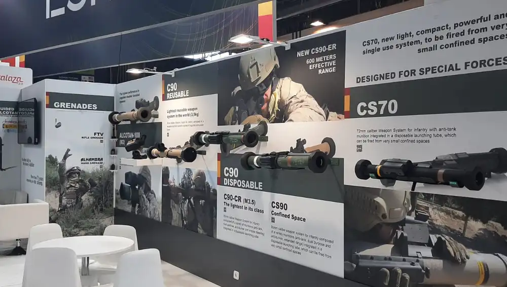 Stand de Instalaza en Eurosatory.