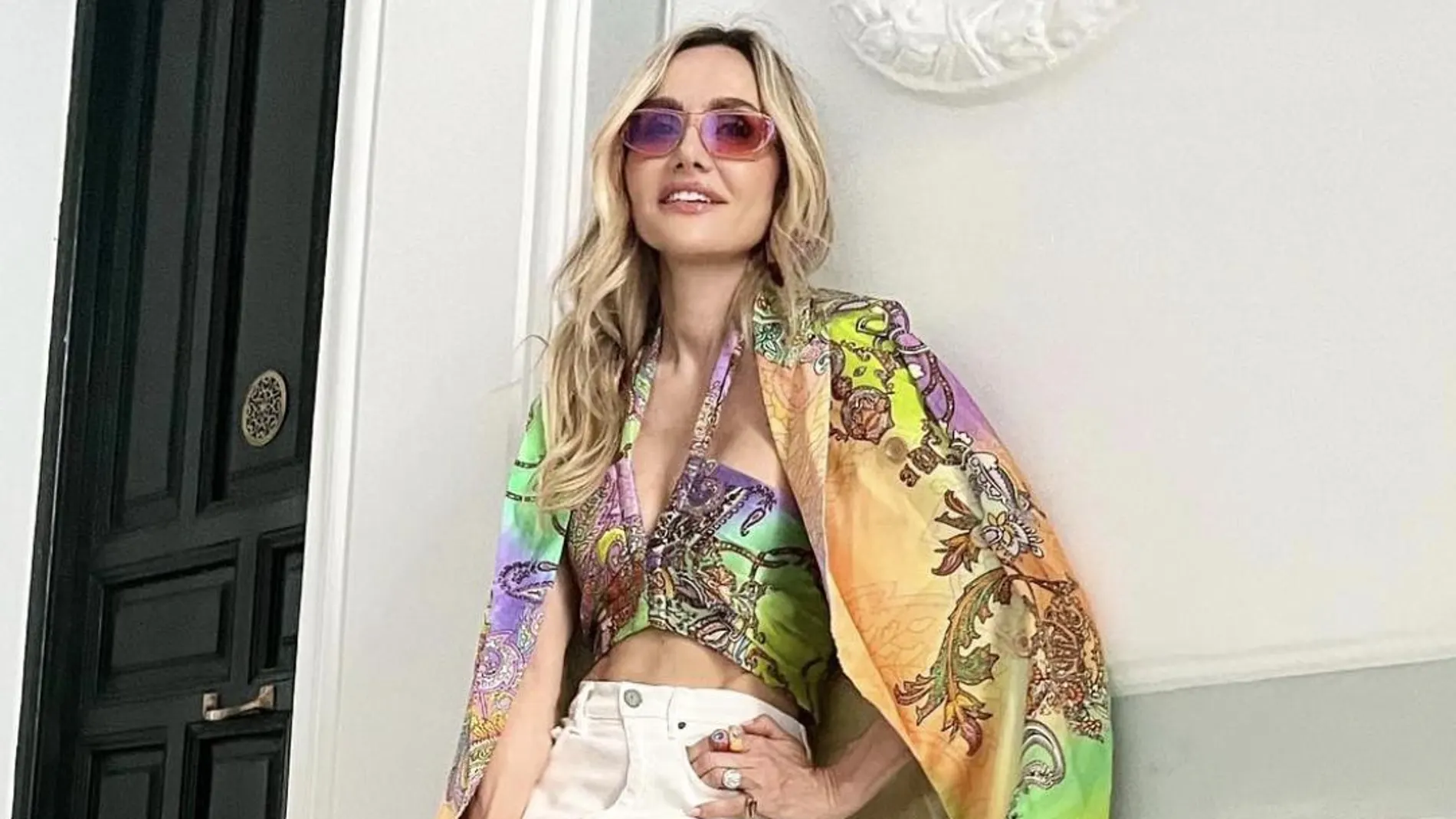Clara Courel y su look más veraniego.