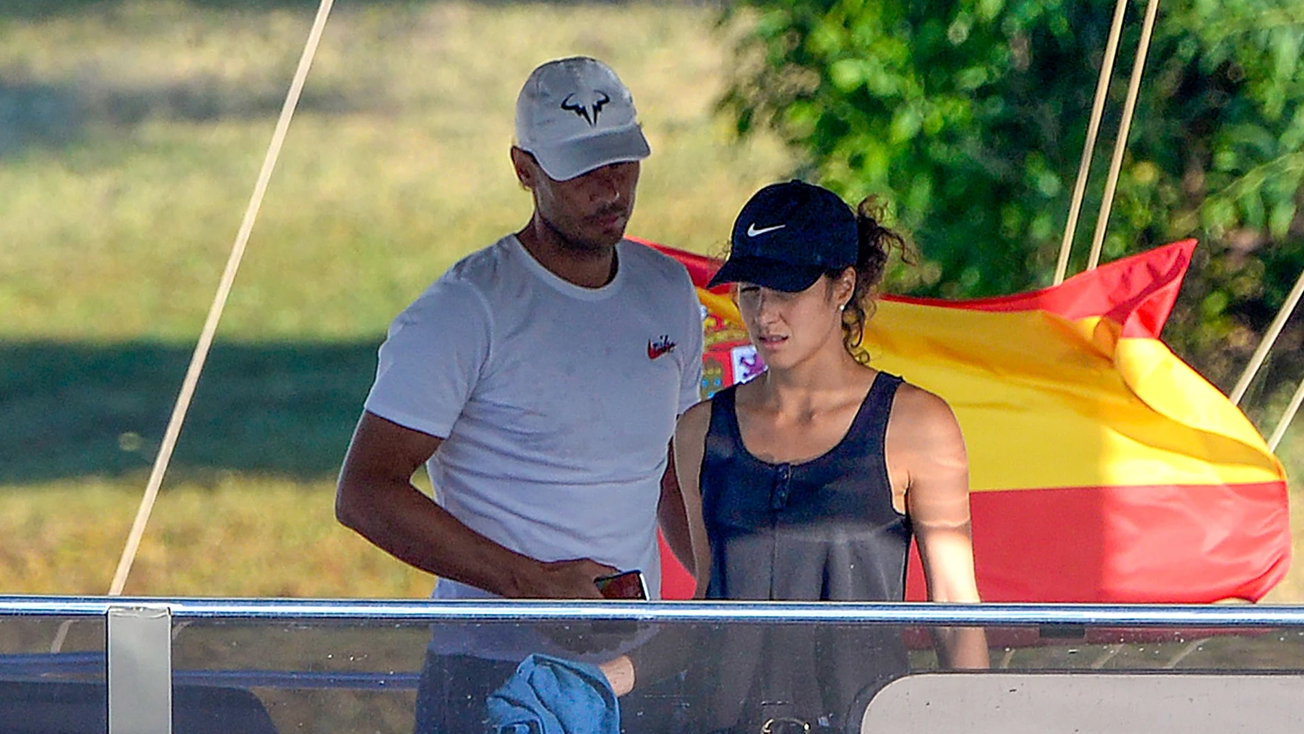 Rafa Nadal y Mery Perelló