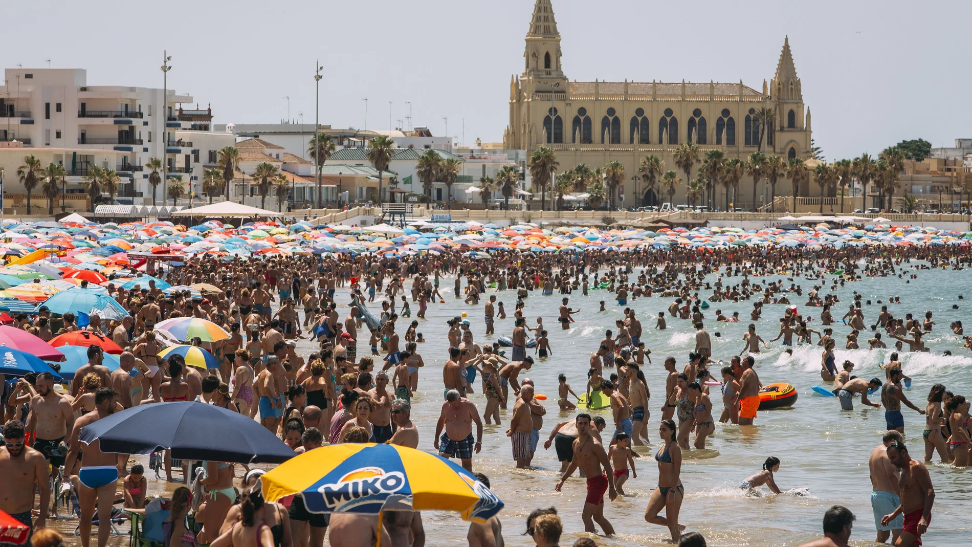 Playa de Regla, del municipio gaditano de Chipiona