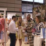Visitantes de FIMI, la Feria de la Moda Infantil, en Feria Valencia