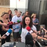 La candidata de Por Andalucía, Inmaculada Nieto