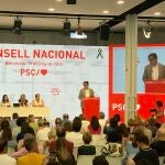 El líder del PSC, Salvador Illa, interviene en el Consell Nacional del PS EUROPA PRESS 19/06/2022