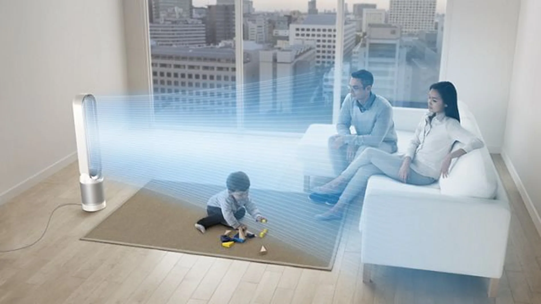 Aire acondicionado Dyson, purificador ventilador 2 en 1