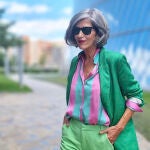 Carmen Gimeno con look de Zara.