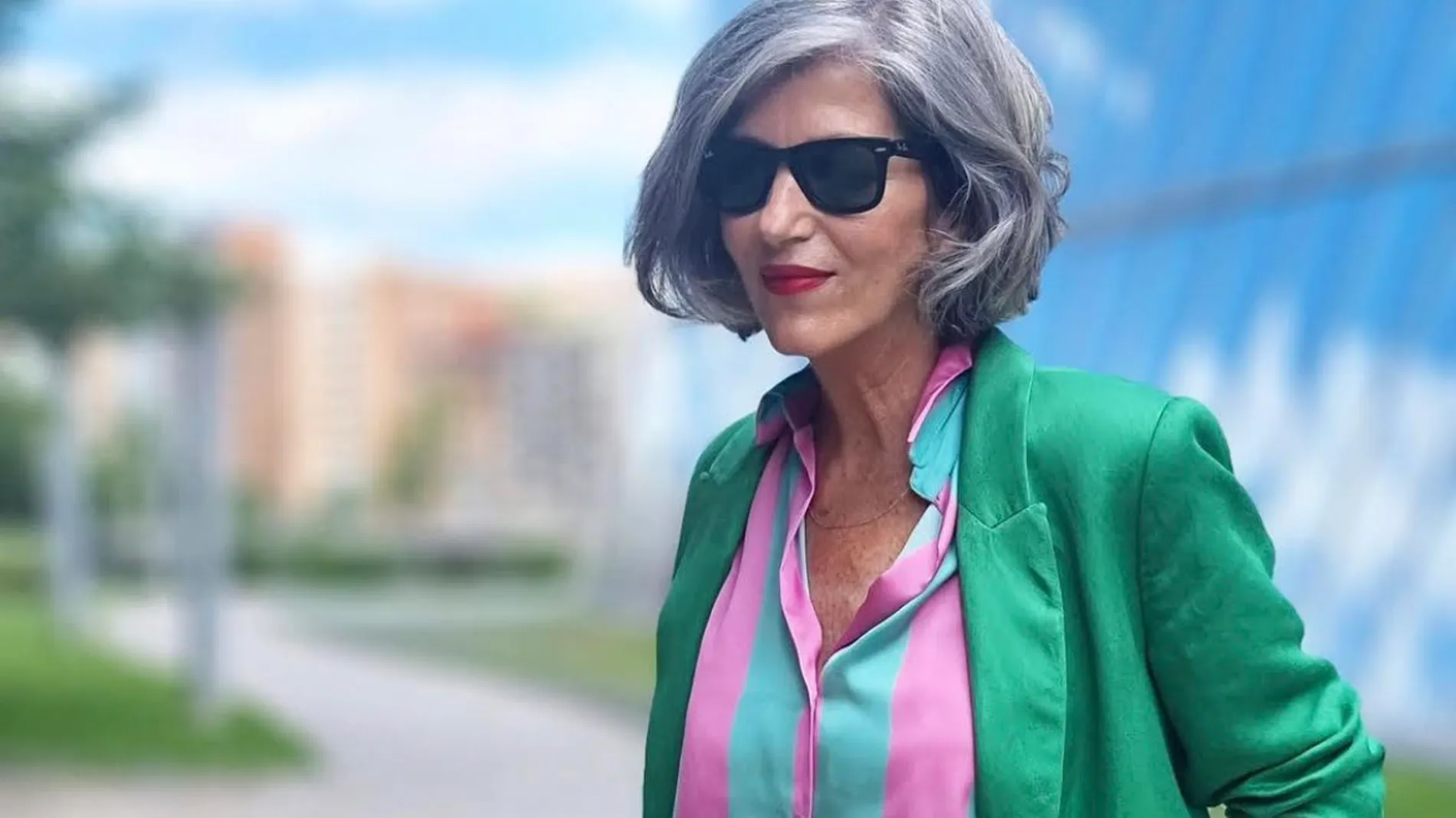 Carmen Gimeno con look de Zara.