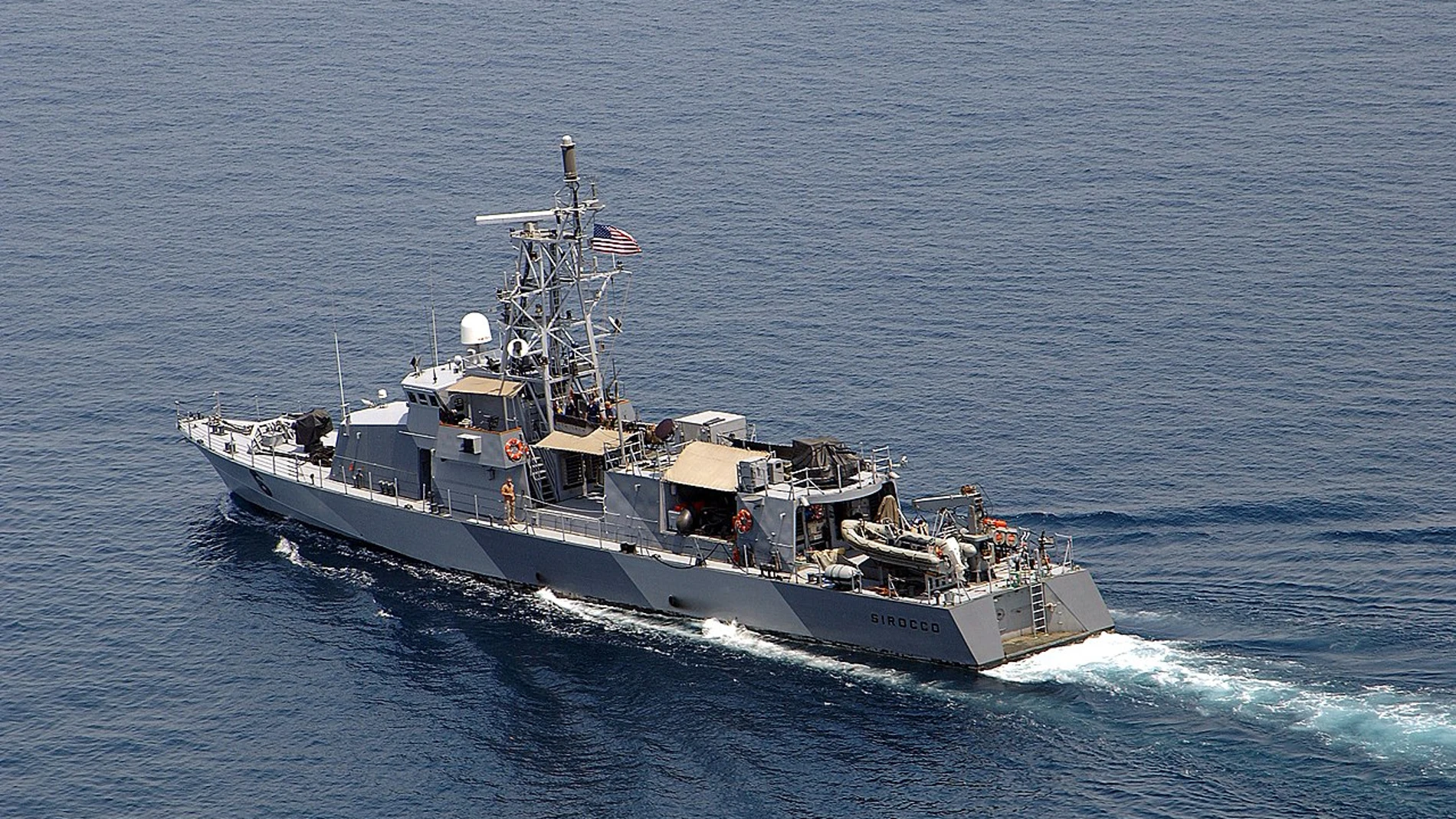 El USS Sirocco