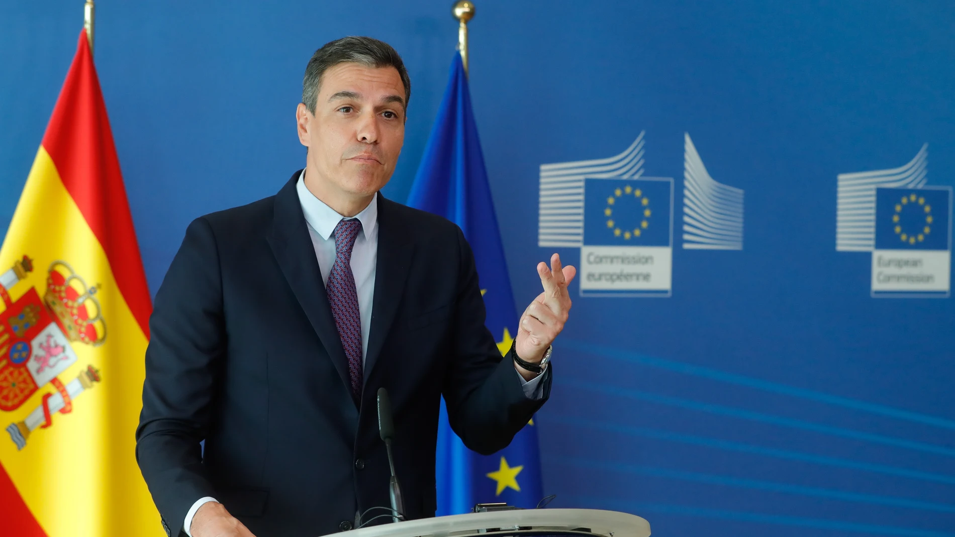 Pedro Sánchez, presidente del Gobierno