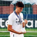 Iván Morante con el Real Madrid.